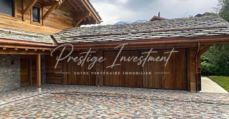 Magnifique Chalet Prestige: le golf en voisin, les Alpes en horizon. - Chalet - image - 3