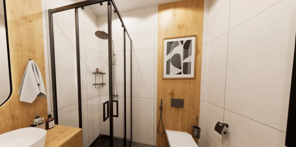 Neubau 3.5Z-Attikawohnung (113m2)  Modernes Wohnen in der Natur - wc
