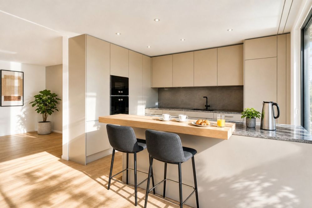 Penthouse-Feeling mit Panoramasicht | Exklusive Terrassenwohnung in Thusis -  Bild 2