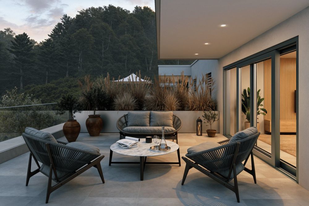 Soleil, calme et plénitude pour cet appartement de 3,5 pièces en attique. - Bild 1