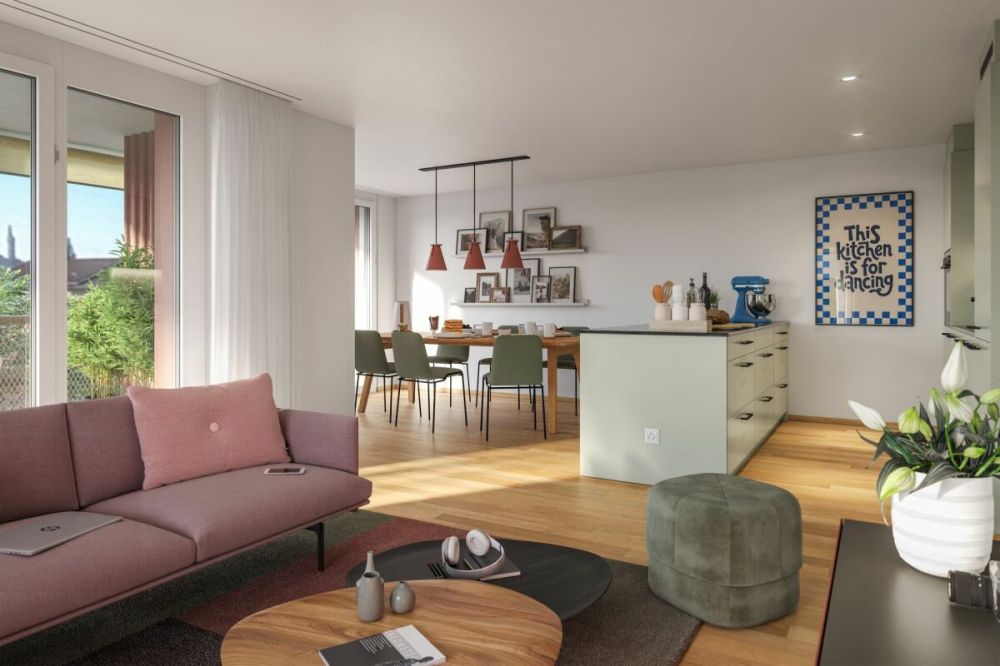 1.5-Zimmer-Neubauwohnung ab 2027 im TIGLIO in Buchs! -  Bild 6