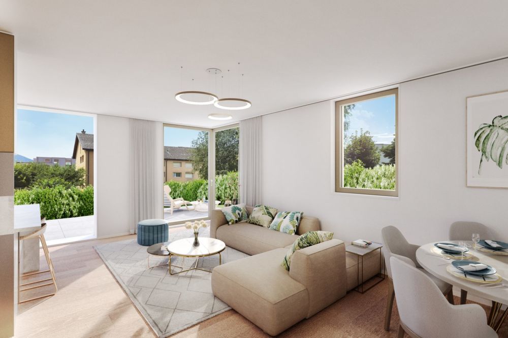 Moderne Neuvilla mit Dachgiebel und Garten - sofort verfügbar -  Bild 5