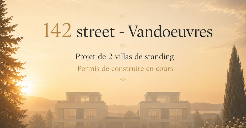 Projet - Magnifique maison "1" à Vandoeuvres - Maison jumelée 8.5 pièces - image - 1