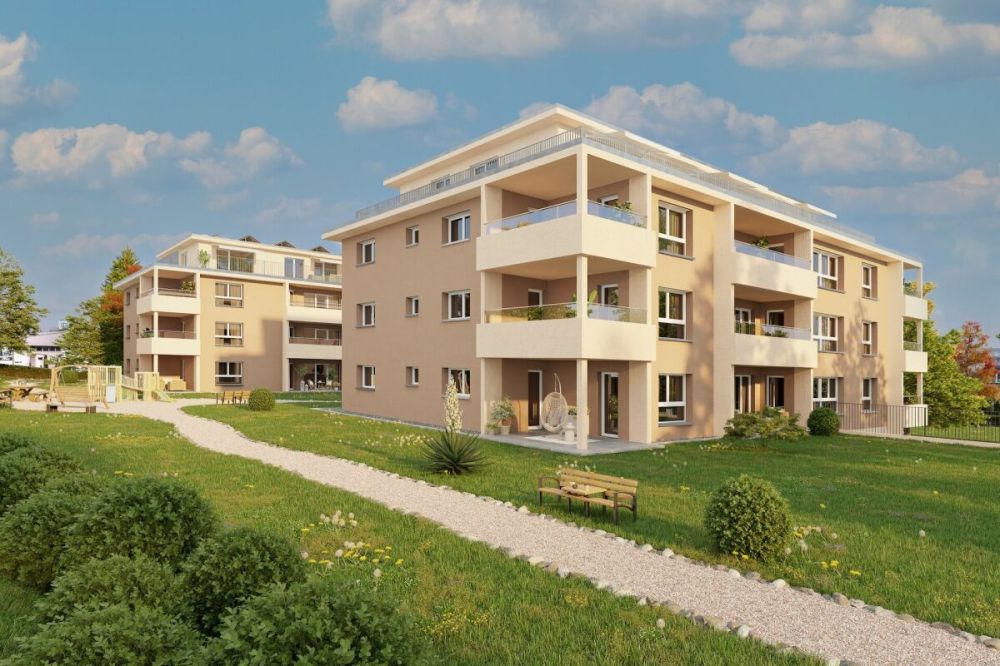 WOHNPARK SÜD; 3.5 Zimmer Attikawohnung Nr. 14 mit Weitsicht -  Bild 1