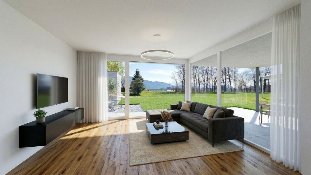 Neubauprojekt «Aurea Quartier» – 5.5-Zimmer-Doppelhaushälfte an ruhiger Lage in Au -  Bild 3