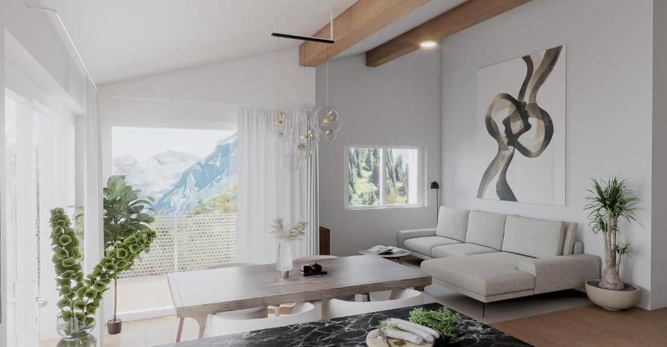 Nouvelle promotion - Résidence de 4 appartements en PPE à Collombey village - Appartement terrasse 3.5 pièces - image - 4