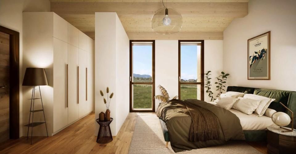 Villa jumelée neuve de 5.5 pces à Sâles - Maison jumelée 5.5 pièces - image - 8