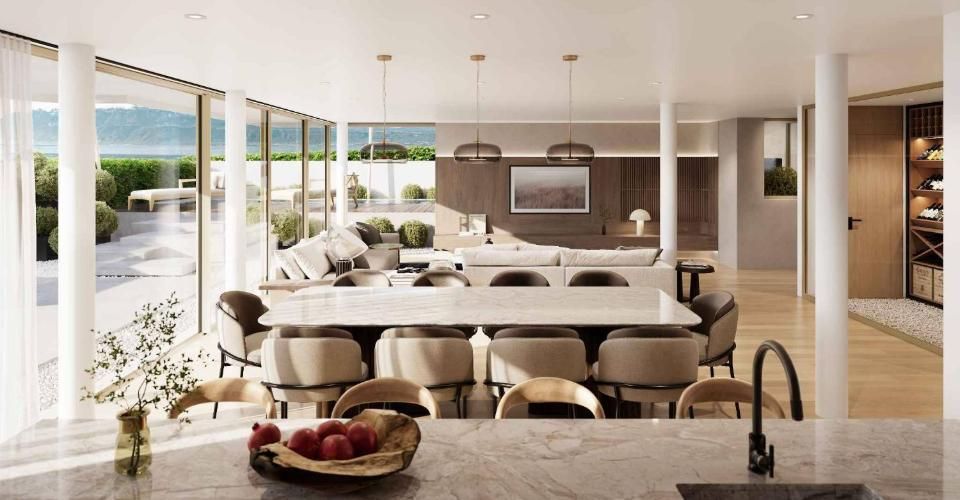 Résidence "Les Voiles" - L'exclusivité au bord du Léman | Lot 1 - Appartement 6.5 pièces - image - 3