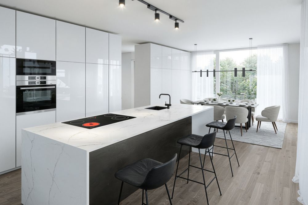 Neubauprojekt ,,Schachen" - 7 Traumhäuser im Grünen mit Minergie - Küche