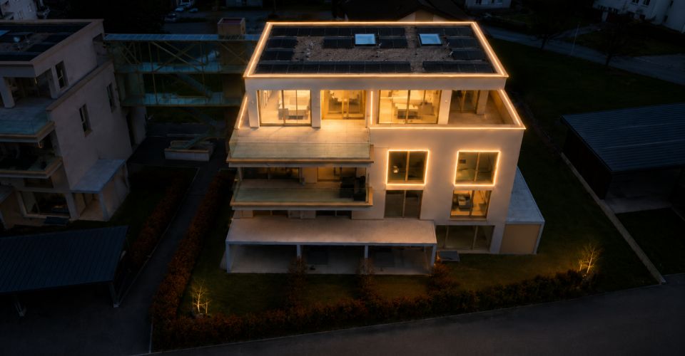 PREMIUM ATTIQUE avec terrasse de 105 m² lumineux et moderne - 5,5 pièces - Duplex 6 pièces - image - 1
