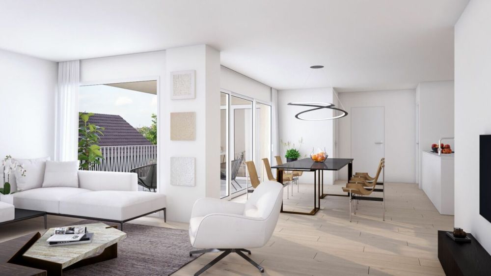 Neubau: 3.5-Zimmer-Dachwohnungen - Licht, Raum und Atmosphäre -  Bild 1