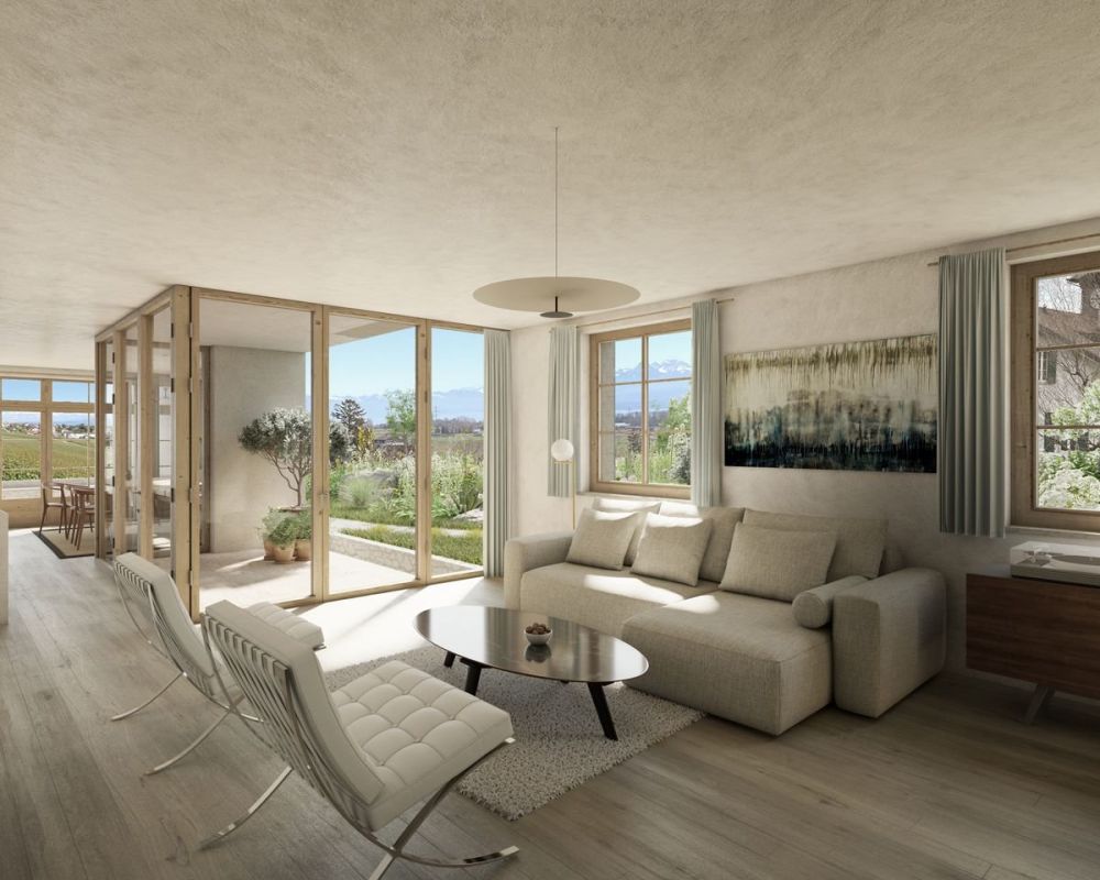 Villa Minergie avec vue et son vignoble - Bild 8