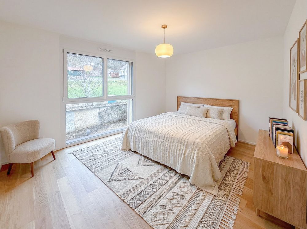 Appt PPE neu von 2,5 Zimmern mit Balkon Campagne Pernod, Los B7 - Chambre (image de synthèse)