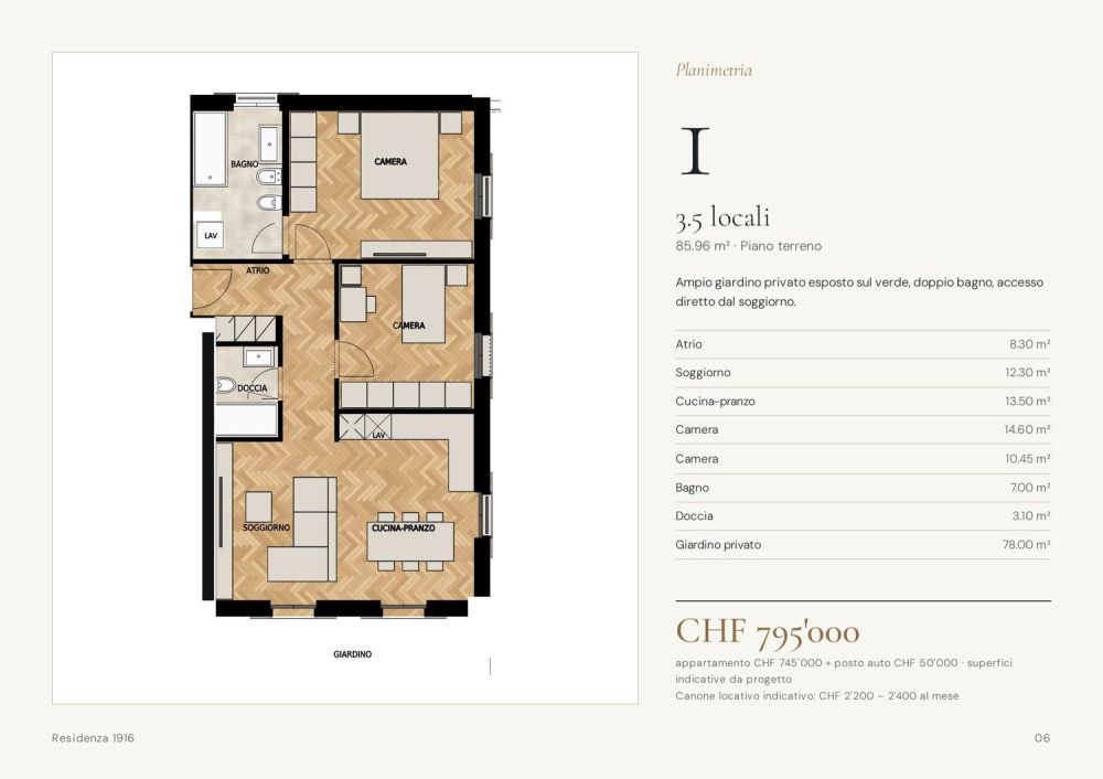Nuovo 3.5 locali con ampio giardino privato -  Bild 4