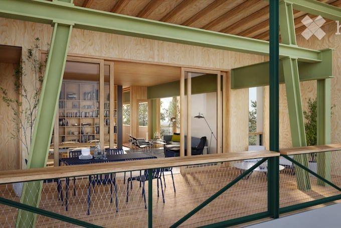 Wohnraum 119 m2, Loggia 30 m2, Raumhöhe 2.94 m, Terrazzo; CHF 1'528'000.- -  Bild 6