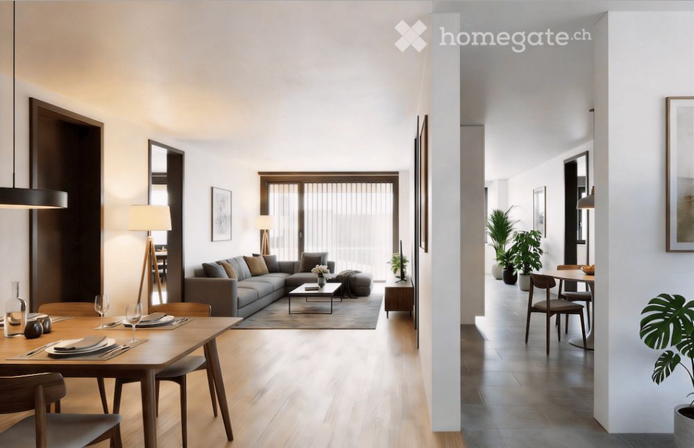 Magnifique appartement de 3,5 pièces dans une consruction moderne au bord du lac - Bild 2