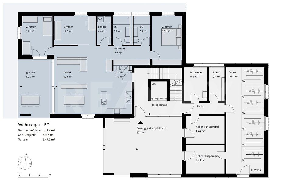 Neubau SEON7, nachhaltiges Wohnen an zentraler Lage - Bild 8