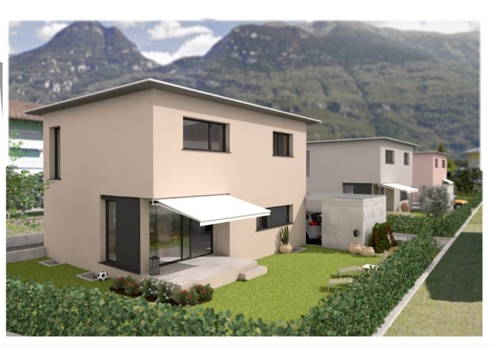 Moderna villa unifamiliare con giardino da costruire -  Bild 6