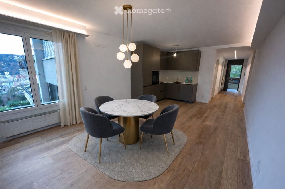 Elegante appartamento 3.5 locali completamente rinnovato a Viganello - Bild 3