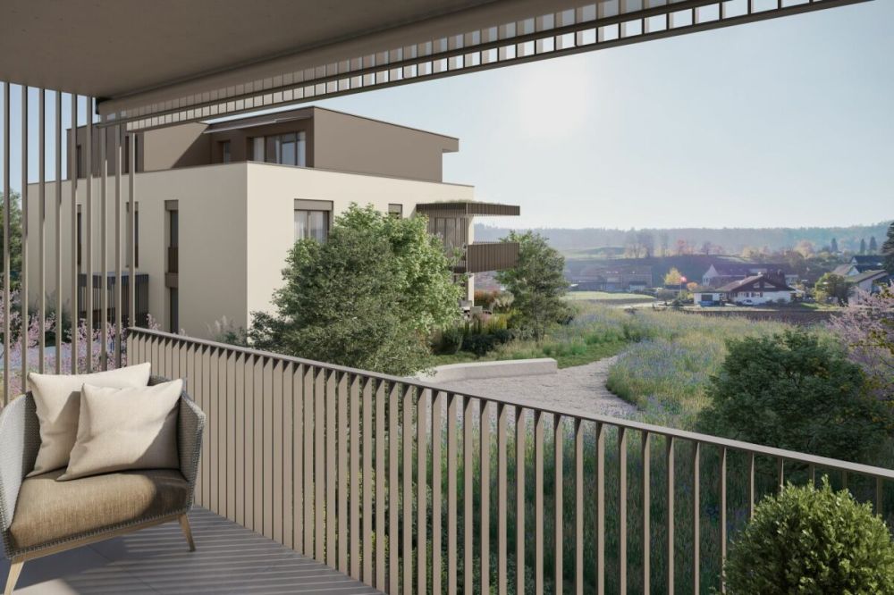 Ihr Rückzugsort am Feldrand: Komfortable 3.5-Zimmer-Wohnung mit Garten - Bild 5