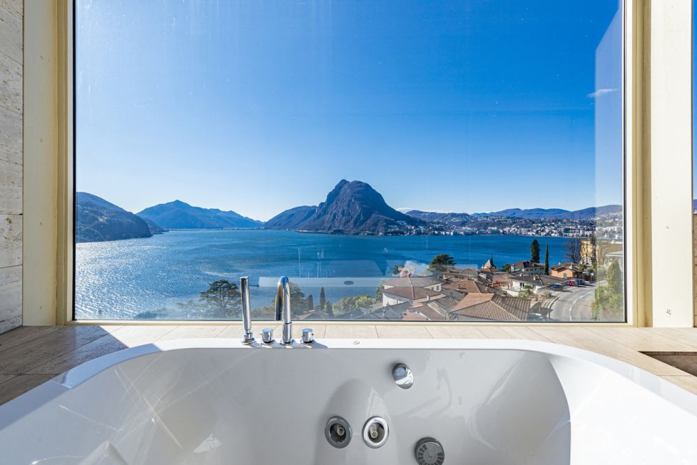 Residenza Executive | Attico di prestigio con vista panoramica sul Lago di Lugano -  Bild 8
