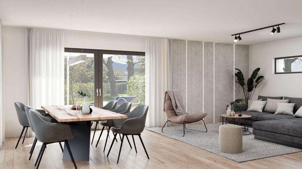 Magnifiques villas de 5.5 pièces avec beau terrain plat et vue dégagée -  Bild 2