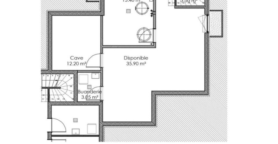 Le Logis - Villa "B" - Villa mitoyenne neuve de 6.5 pièces - Maison contiguë 6.5 pièces - image - 5