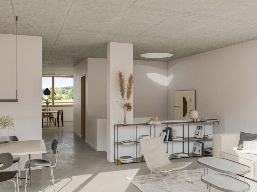 Wohnen im Neubau: Maisonette-Traum mit Gartensitzplatz und Alpensicht! - Enggistenstrasse