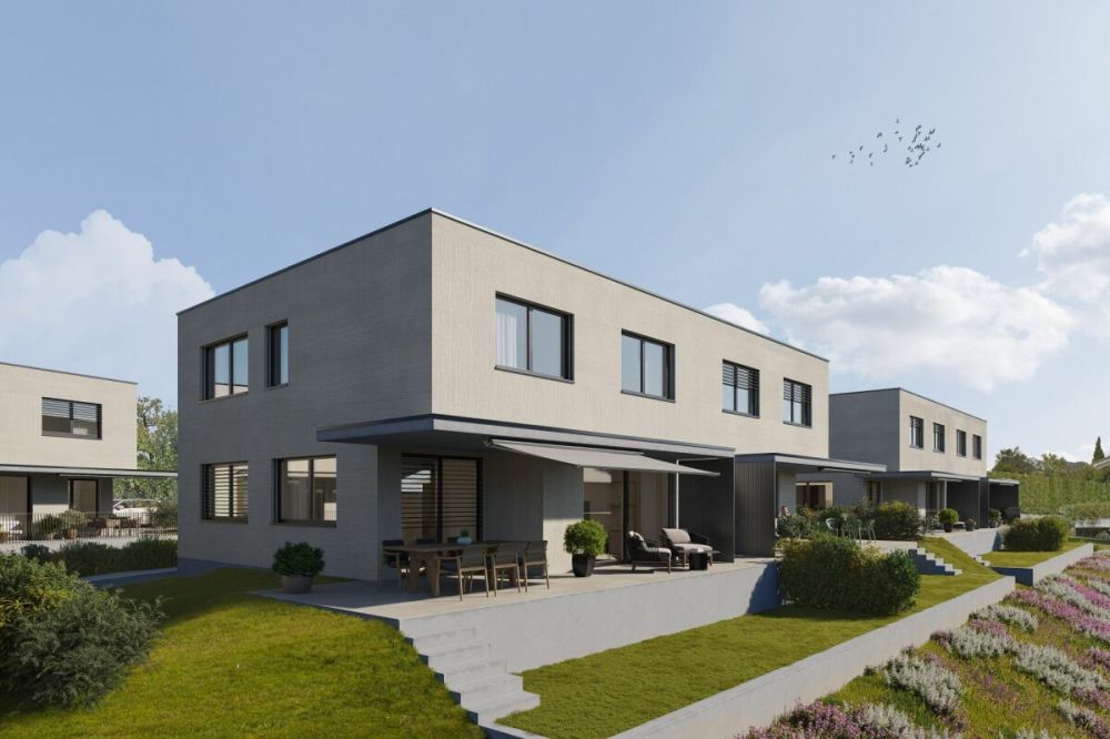 Familienwohnen mit Aussicht - grosszügiges 5.5-Zi. Doppel-Einfamilienhaus -  Bild 3