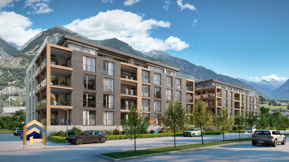 Neubau-Minergie - 18 WHG - schlüsselfertig (Nettorendite: 4.3%) - Raron_Exterior_1_Final(1)