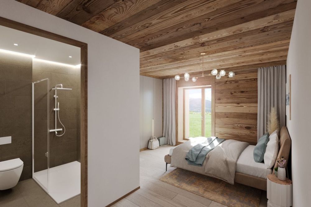 Alter "Pressoir" komplett renoviert in ein 4.5-Zimmer-Chalet / privater Garten -  Bild 4