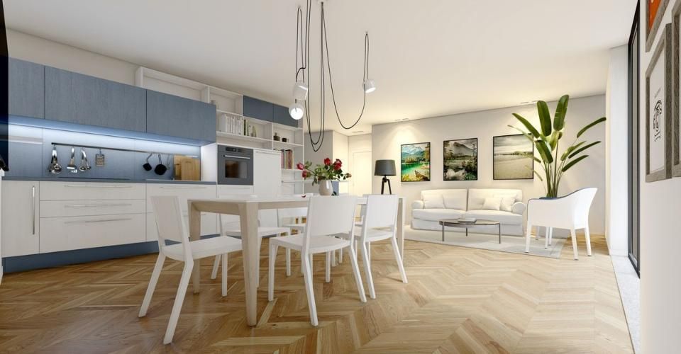 Sion centre - 2.5 pièces neuf de 65 m² avec terrasse de 63 m² - Carré de France - Appartement 2.5 pièces - image - 9