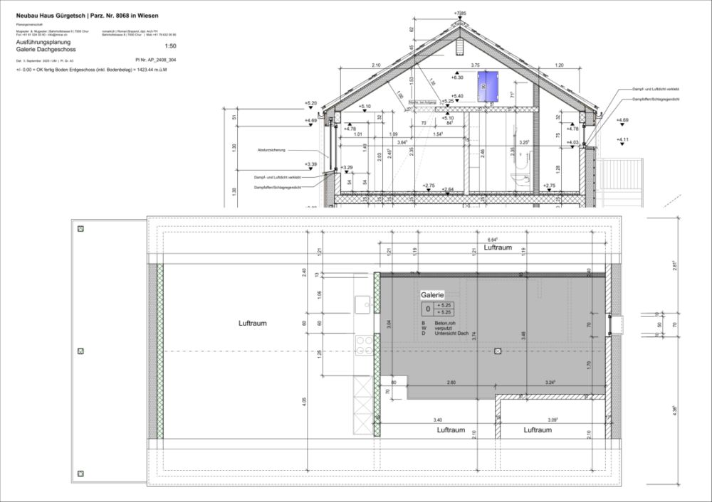 Haus Gürgetsch - 3.5-Zimmer-Dachwohnung -  Bild 11