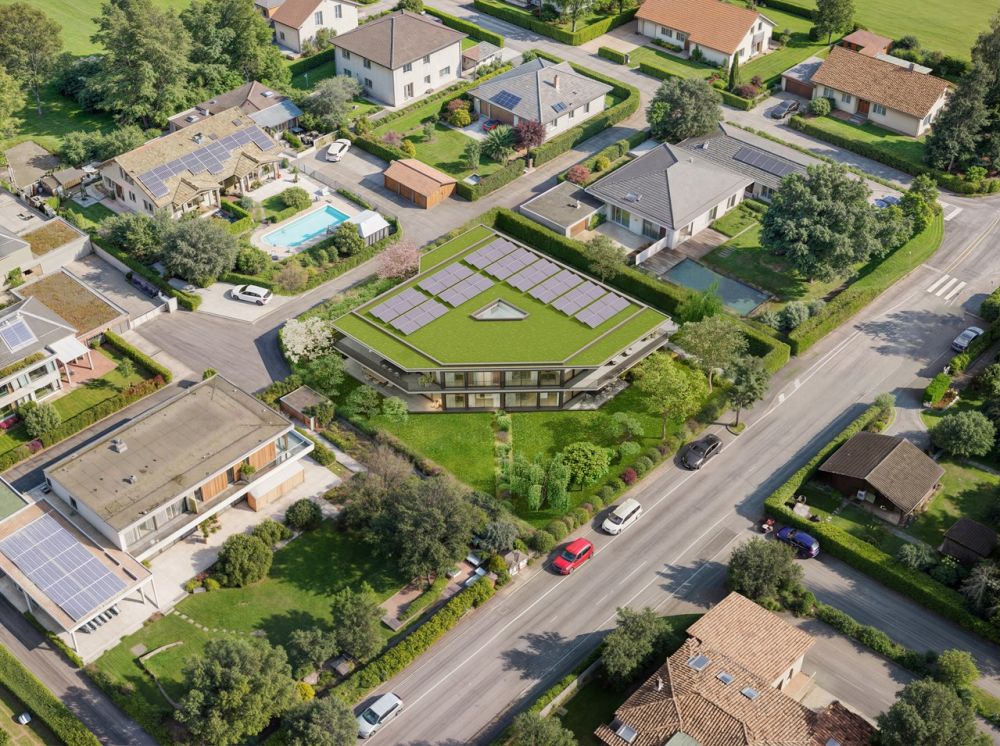 Appartement 4 pièces en attique - Vessy -  Bild 7