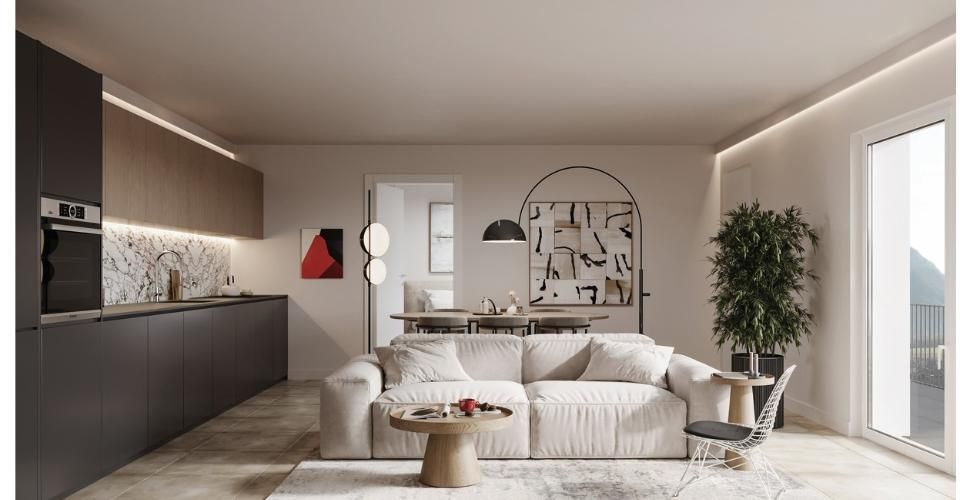 Nuovo complesso residenziale Sassa a Gnosca - Vendesi bellissimo 3.5 locali - residenza primaria e secondaria - Appartement 3.5 pièces - image - 2