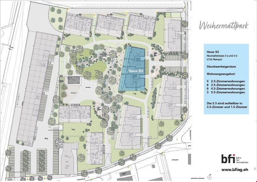 3.5-Zimmer-Attikawohnung mit grosser Terrasse im «Weihermattpark» -  Bild 5