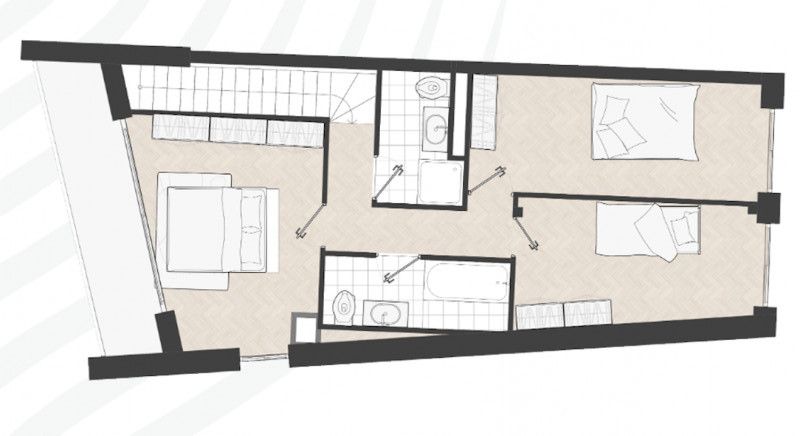 NEUF  Duplex 4.5 confortable avec vue à couper le souffle  lot 304 -  Bild 7