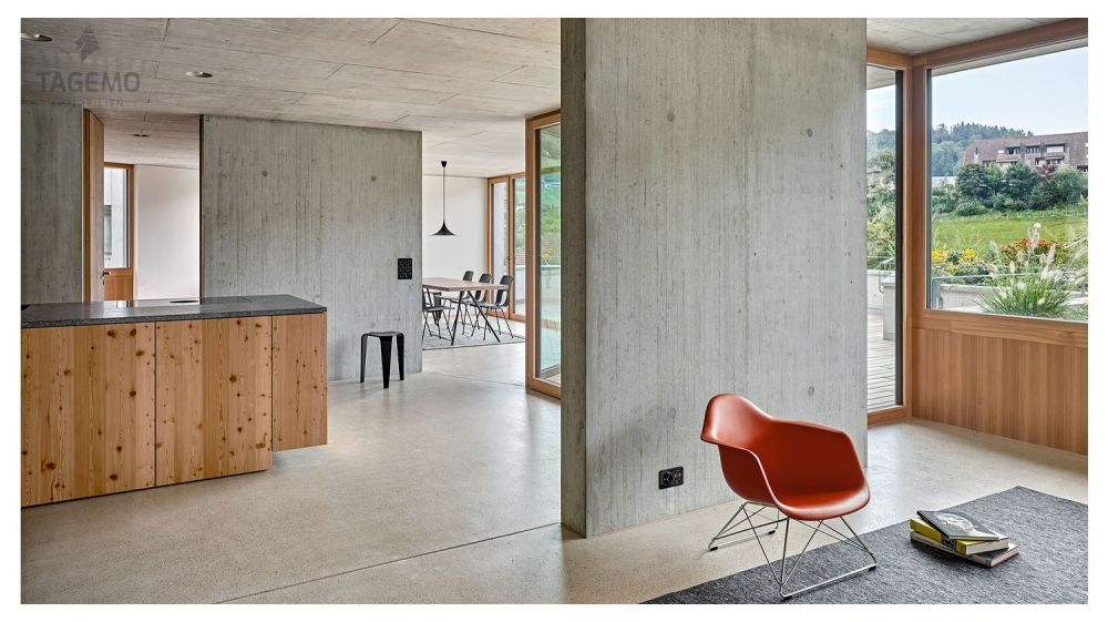 exklusive 5.5 Zimmer Wohnung in moderner Sichtbeton-Architektur – letzte Etappe -  Bild 1