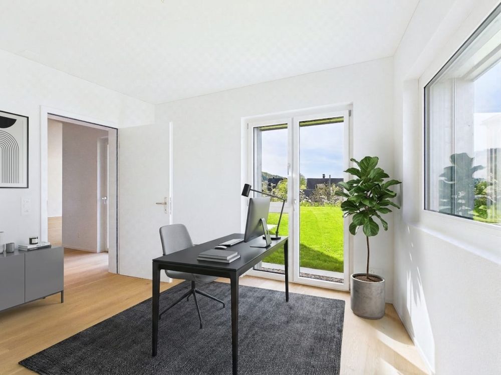 Den Tag im eigenen Garten beginnen, ihn am See ausklingen lassen - 5.5 Zimmer-Gartenwohnung zum Bleiben. -  Bild 7