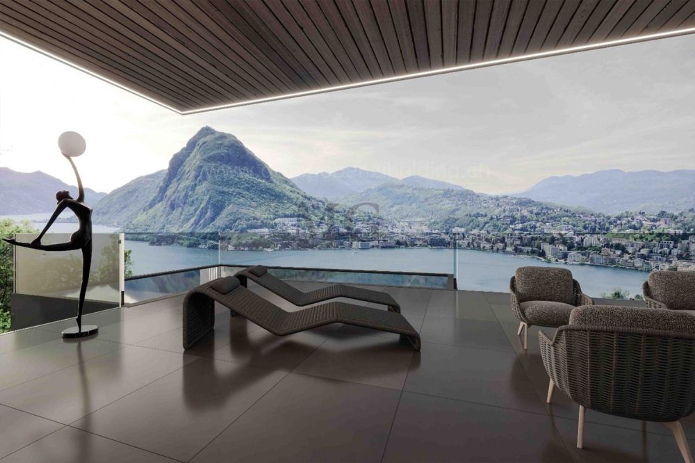 APPARTAMENTO 4,5 LOCALI VISTA LAGO CON PISCINA PRIVATA -  Bild 6