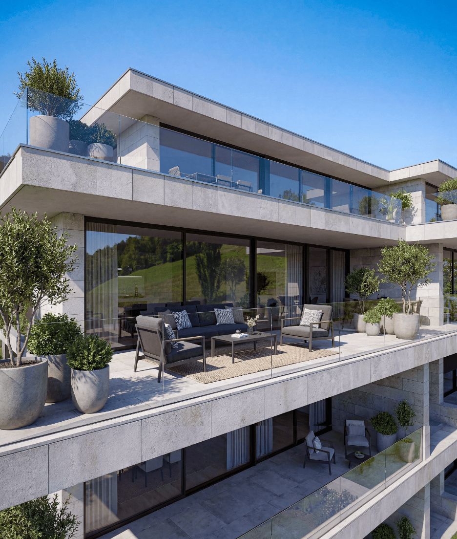 Moderne 3.5-Zimmer Terrassenwohnung mit privater Aussichtslage – Belvedere Egerkingen -  Bild 4