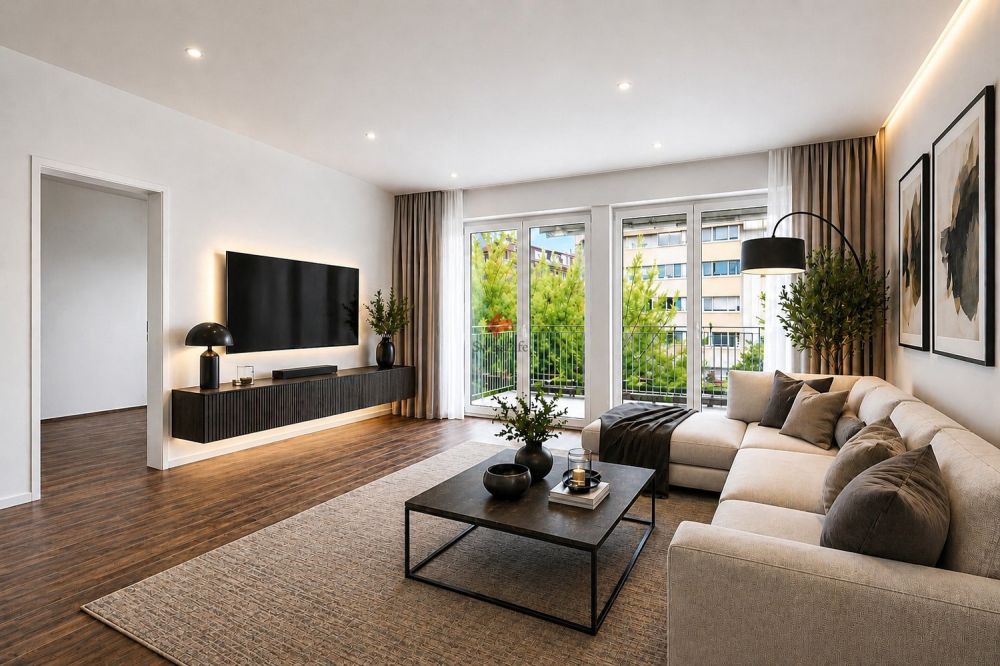 Endlich zuhause, direkt am Rhein -  Bild 1