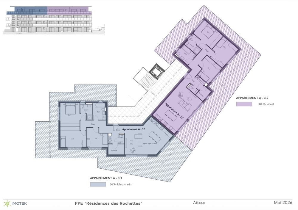Appartement neuf de 3.5 pièces avec terrasse et jardin -  Bild 11