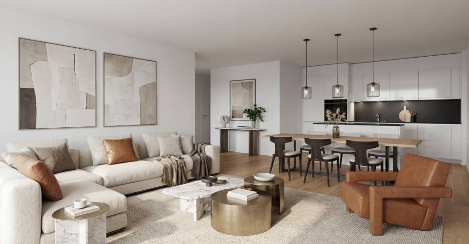 Appartement de 3,5 pièces exposé au soleil levant sur le lac ! - Appartement 3.5 pièces - image - 3