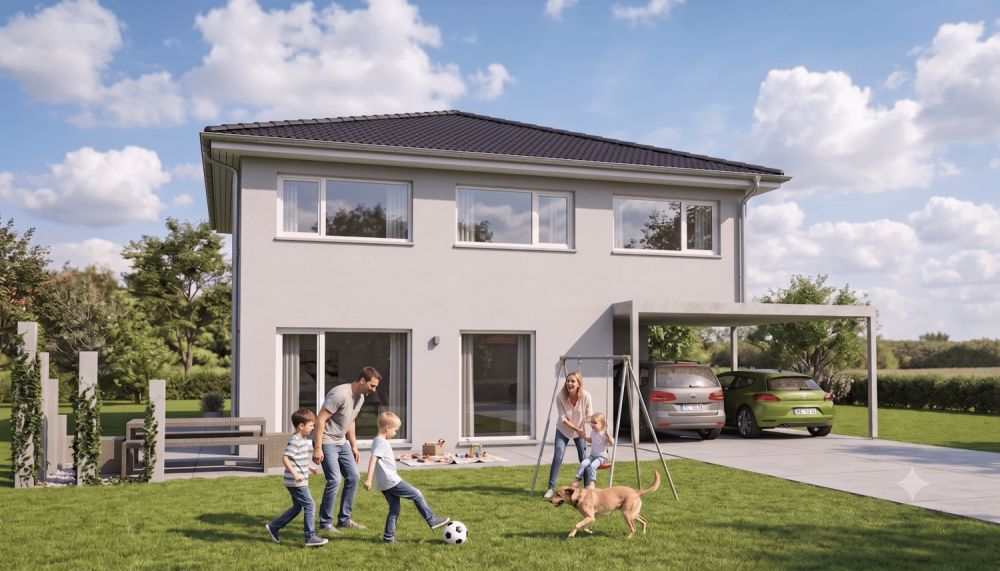 Modernes Einfamilienhaus in ruhiger Lage – Neubau 2027 in Meinisberg -  Bild 1
