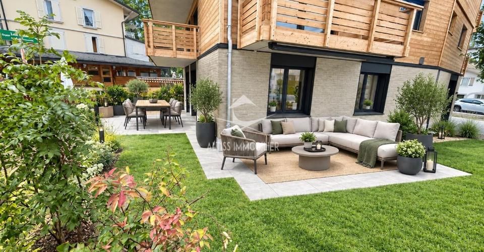 Appartement avec terrasse neuf - Appartement 3.5 pièces - image - 1