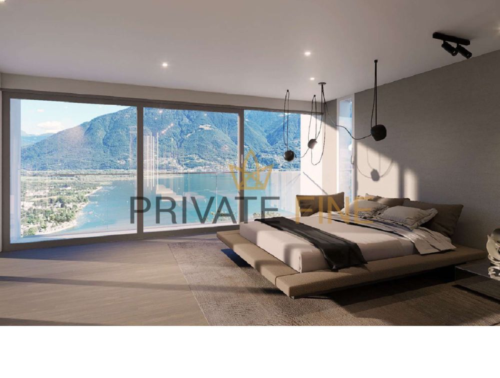 Neue Residenz in Brione mit TOP Seesicht, Pool und SPA (Nr. 15) -  Bild 1