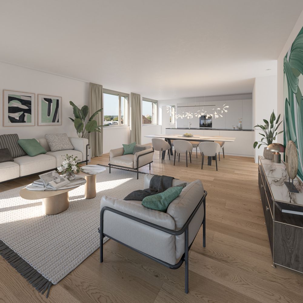Chöpplishus - Wohnen mit Stil - Visualisierung Musterwohnung