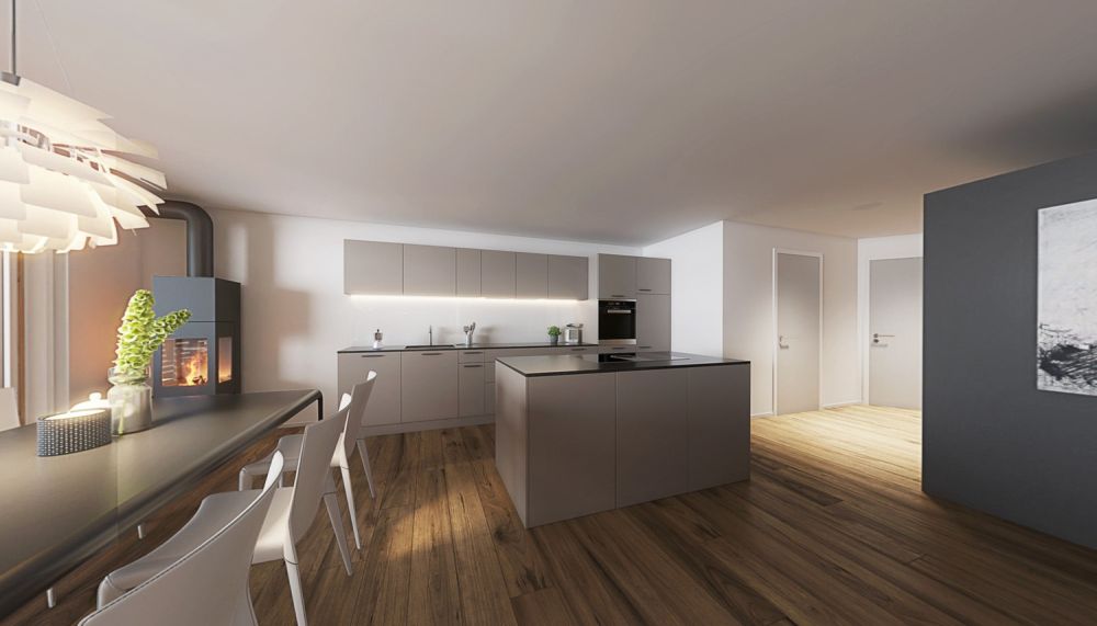 Neubau 4.5 Zimmer-Wohnung 2. OG in Gunten -  Bild 4