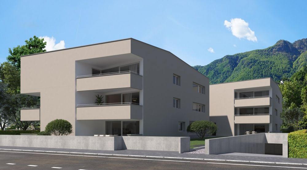 Dachgeschoss-Duplex in Monte Carasso mit interner Aufzugsanlage. -  Bild 1